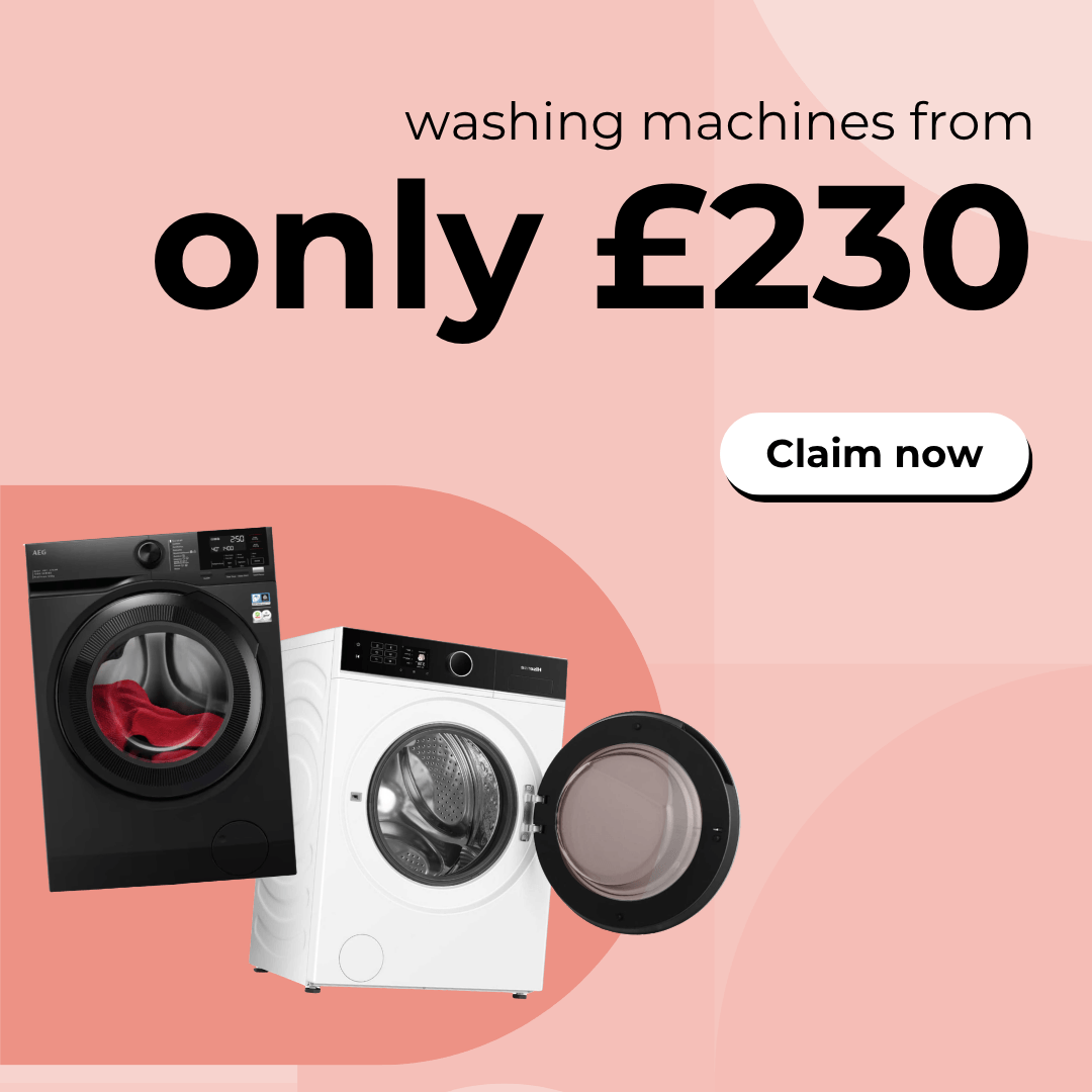 washing machines from £230